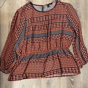BCBGeneration Patterned Blouse